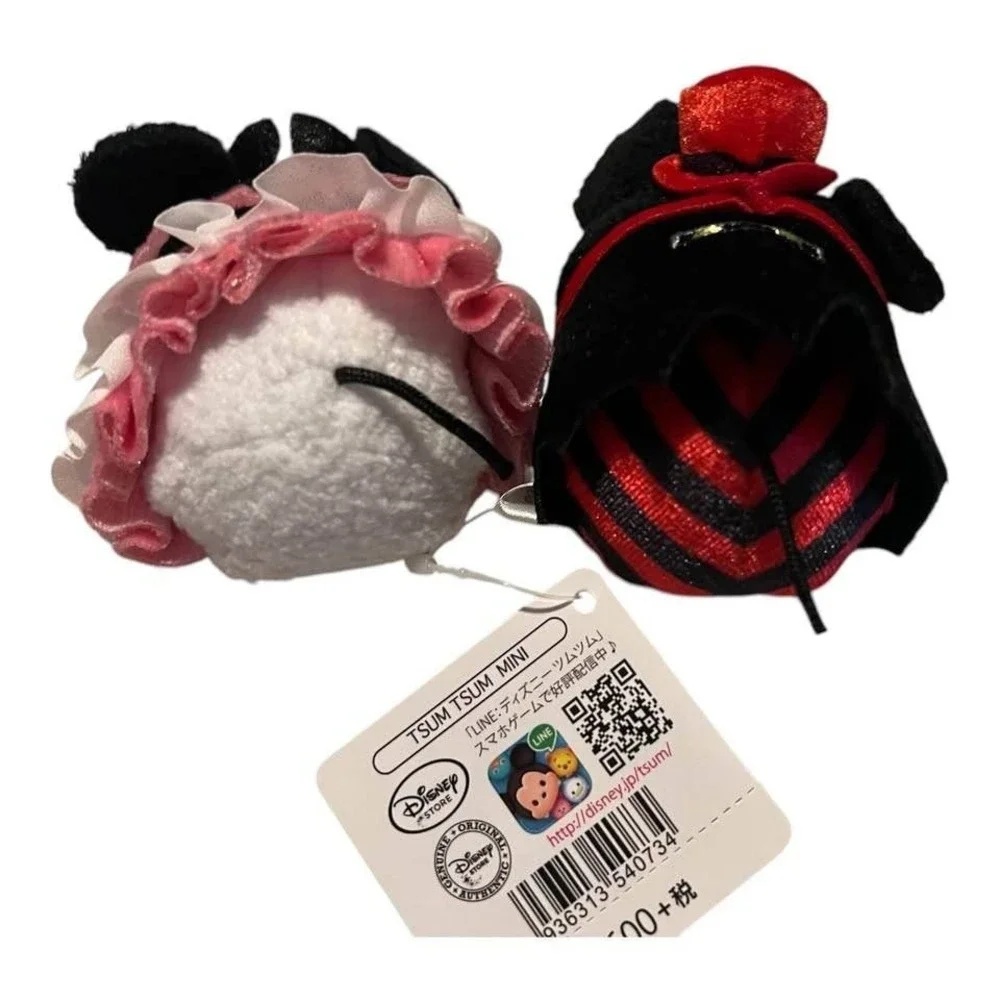 Mickey & Minnie – Tsum Tsum Mini – Halloween 2016 Japan – NWT Set of 2